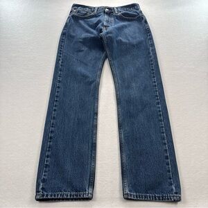 VTG Levi’s 505 Jeans Mens 30x32 Blue Denim 100% Cotton Y2K Relaxed Straight Leg